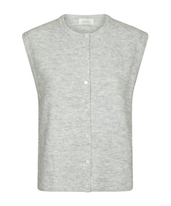 Dames gilet grijs