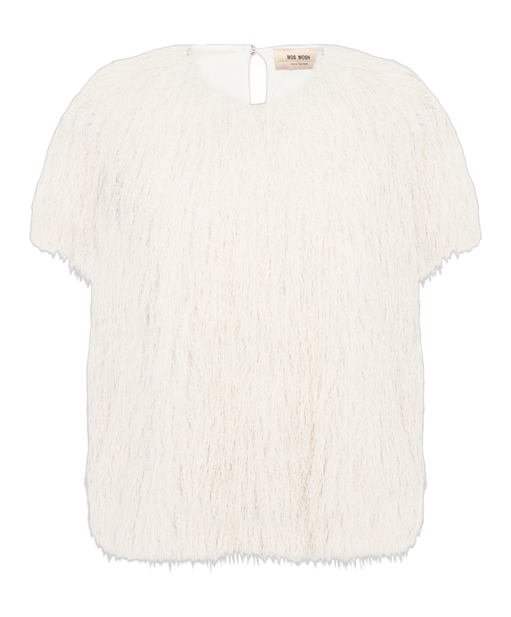 Dames top ecru