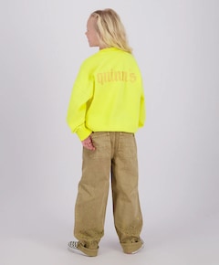 Uniseks sweater  geel