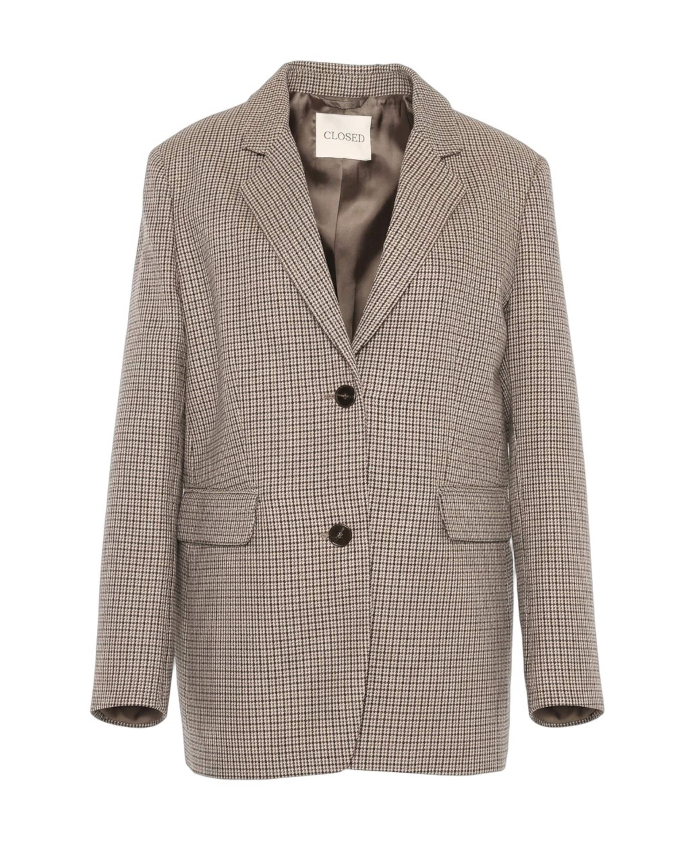 Dames blazer beige