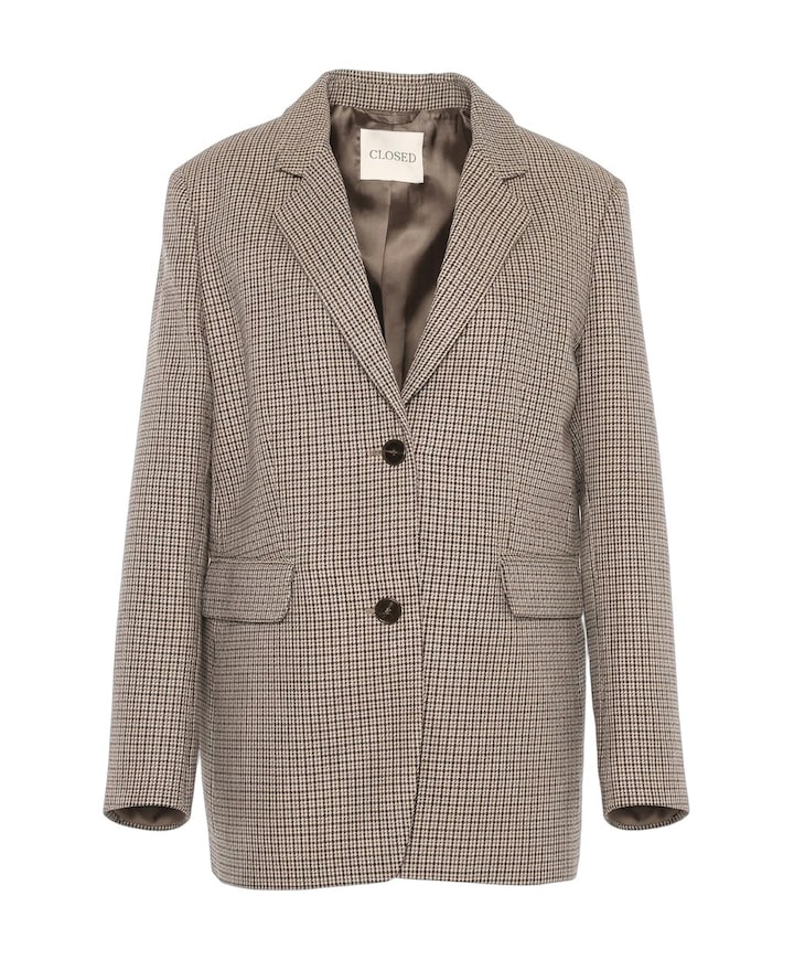 Dames blazer beige