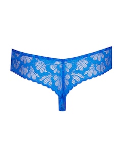 Dames string blauw