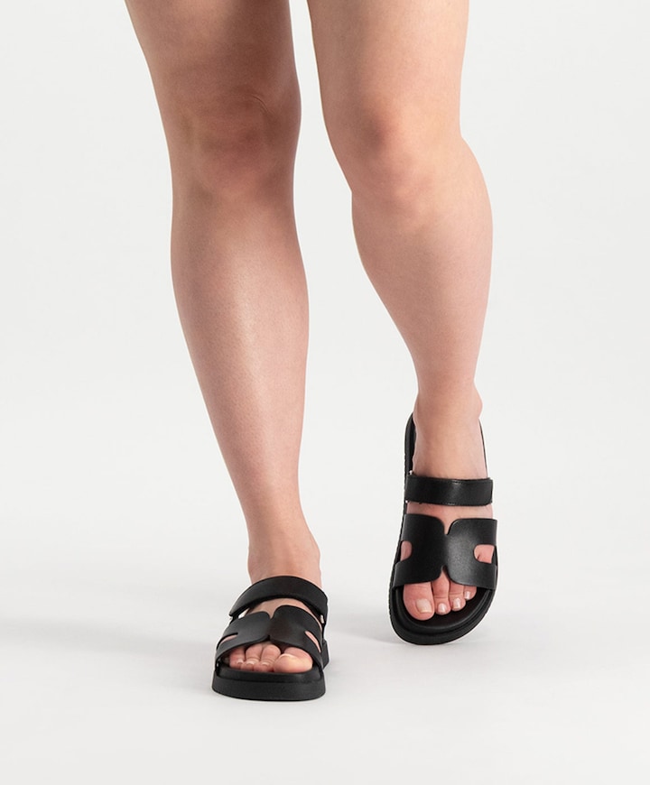 Missile dames slippers zwart