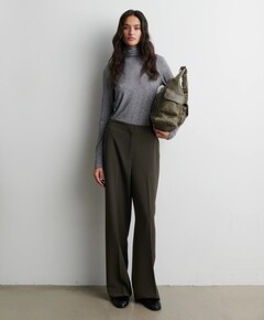 Fique Classic Trousers dames broek groen