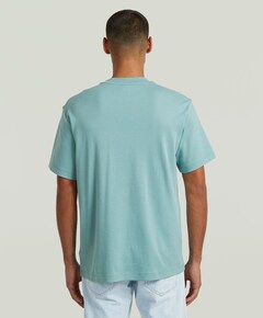 Heren T-shirt blauw