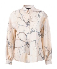 Dames blouse beige
