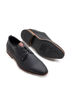 Greg triangle bf  heren veterschoenen zwart