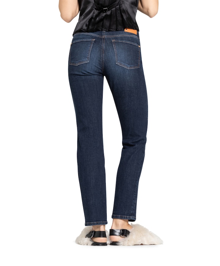 Piper long dames jeans blauw