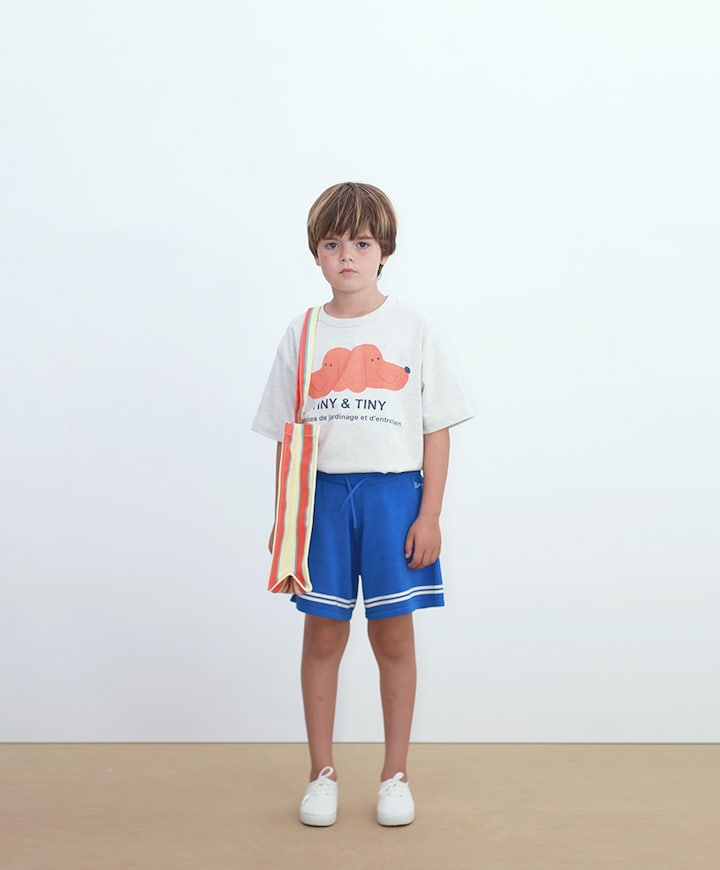 Uniseks t-shirt grijs