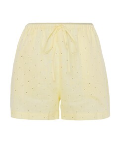 Dames short geel