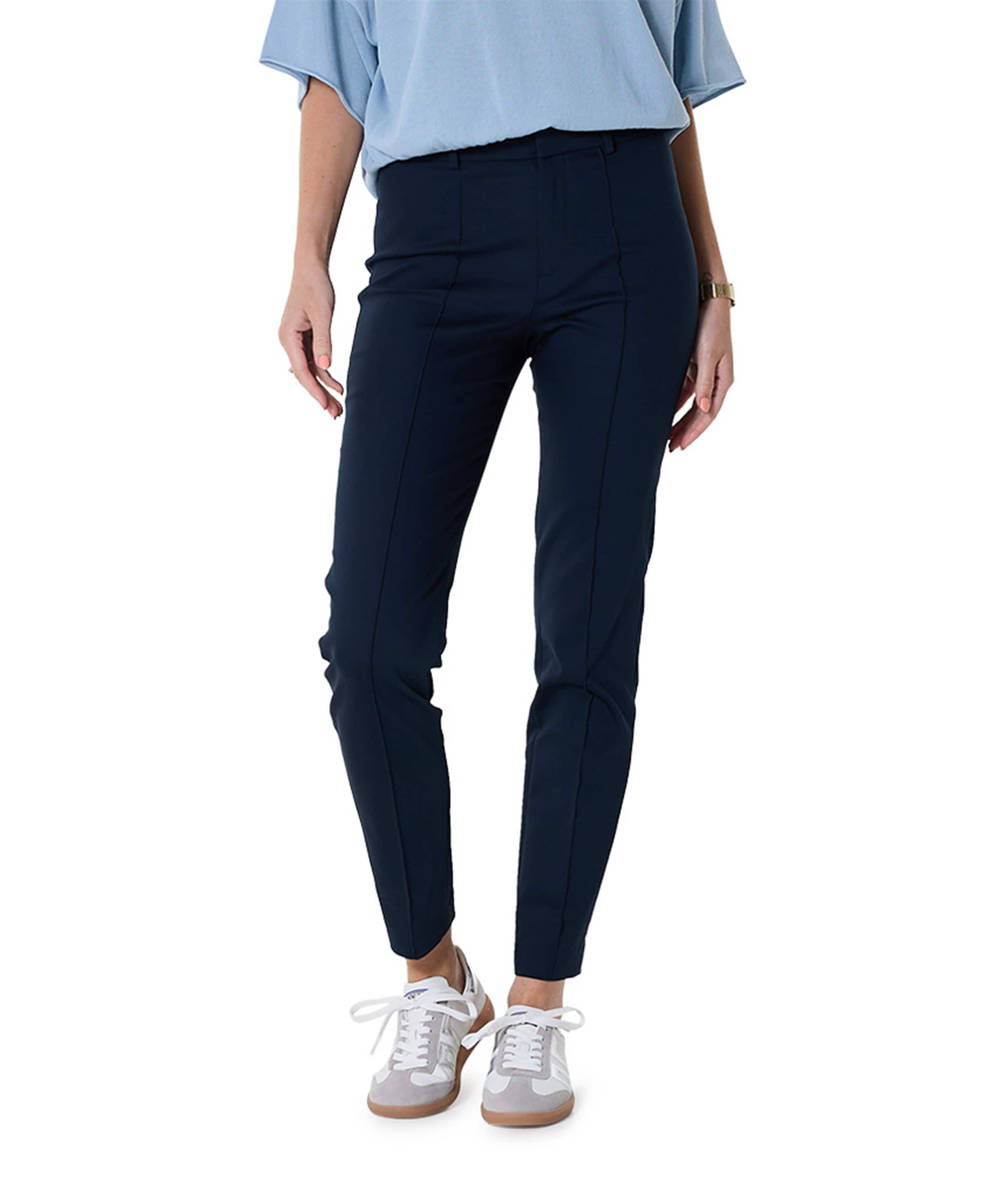 Pantalon Act 80494 blauw