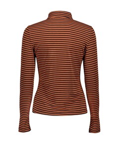 Dames longsleeve bruin