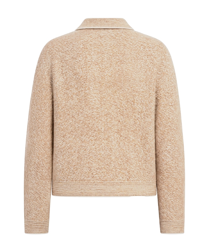 Dames vest beige