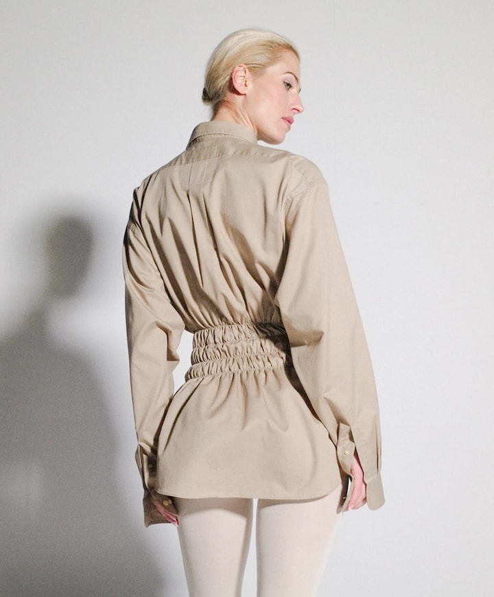 Dames blouse ecru