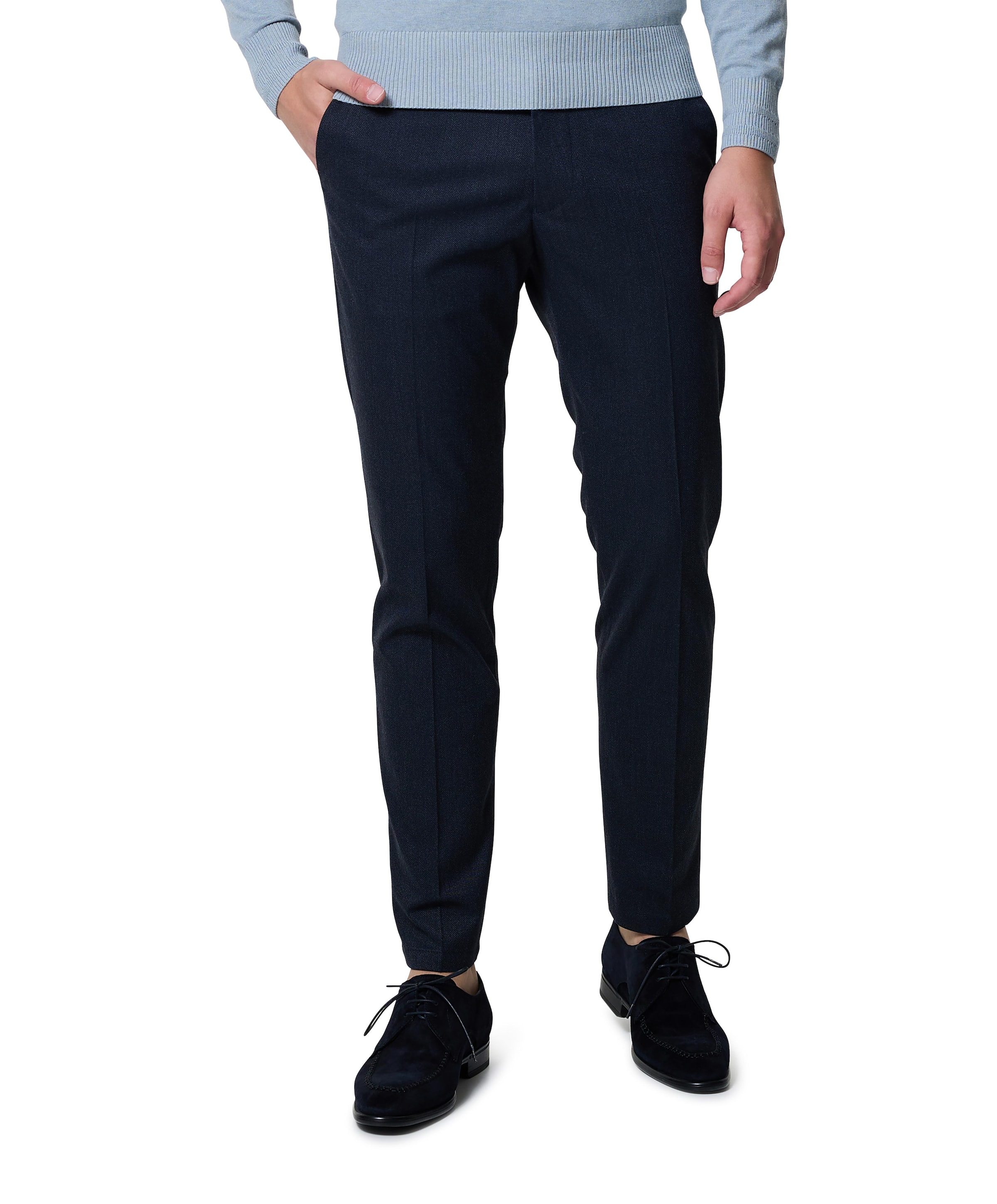 Ajend heren broek blauw