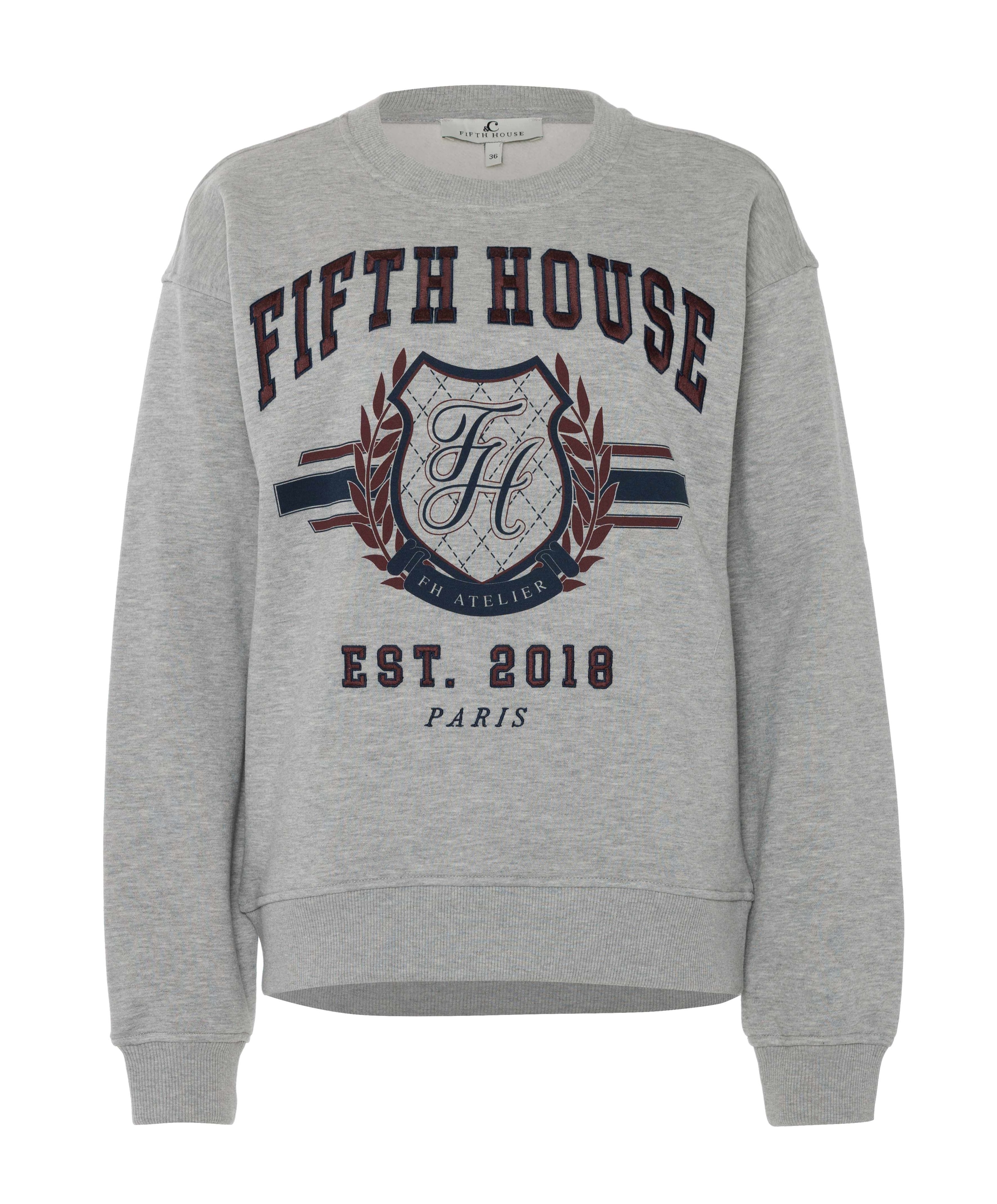 Dames sweater grijs