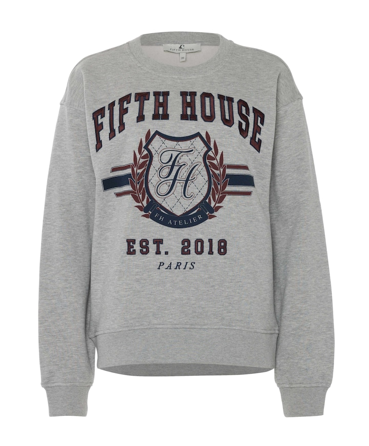 Dames sweater grijs