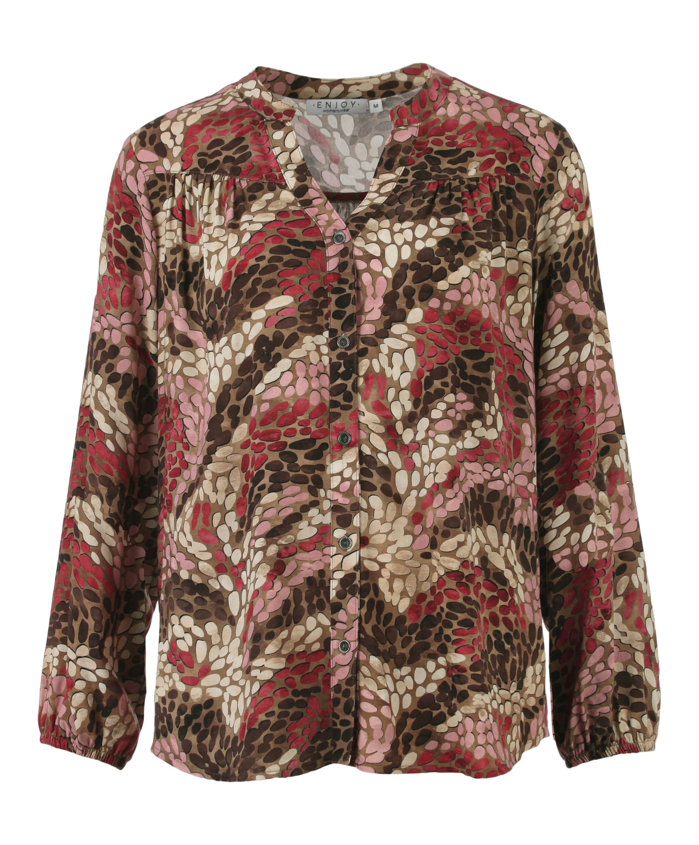 Dames blouse bordeaux