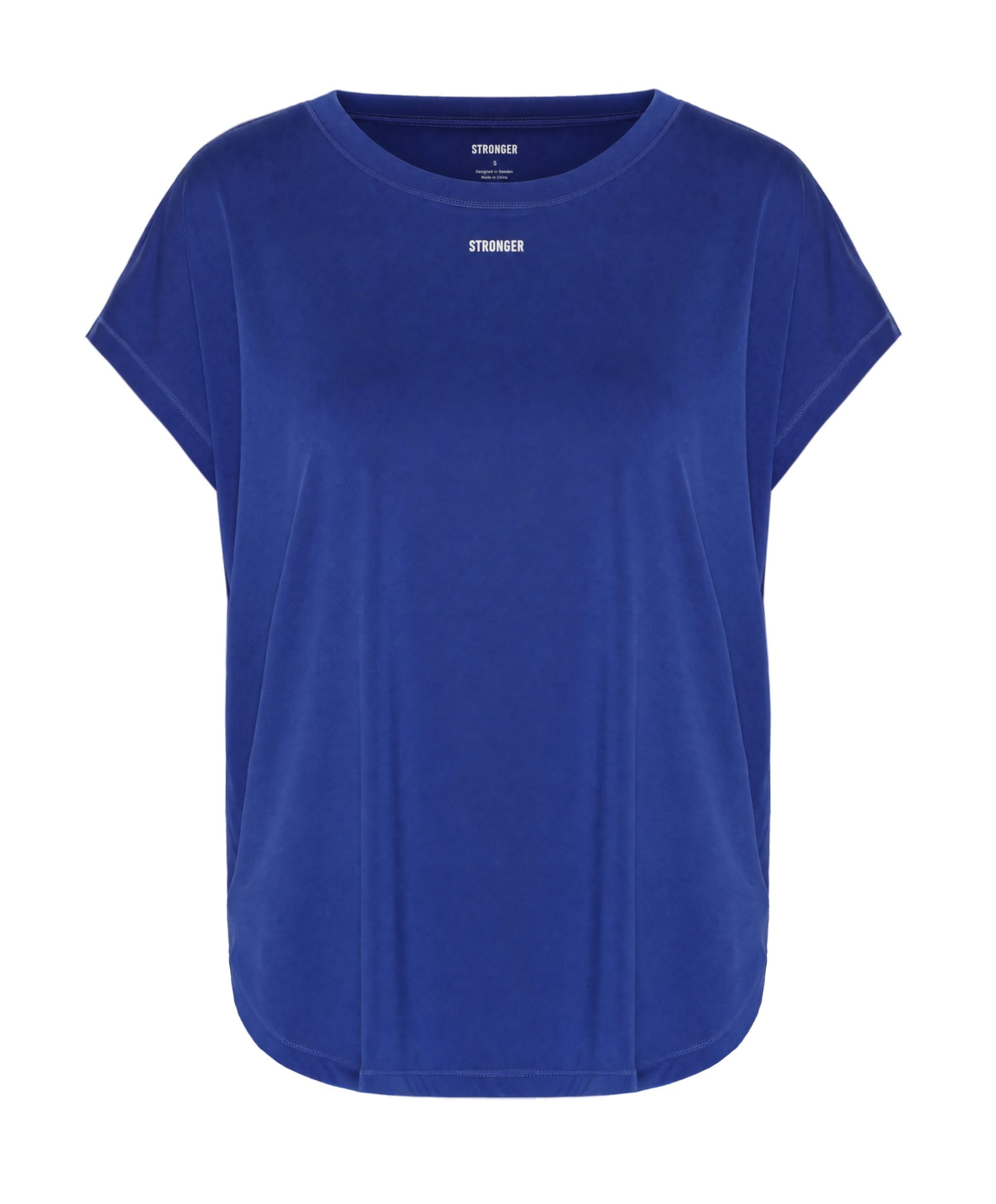 Dames t-shirt blauw