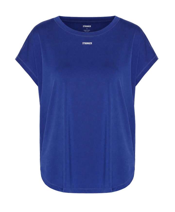 Dames t-shirt blauw