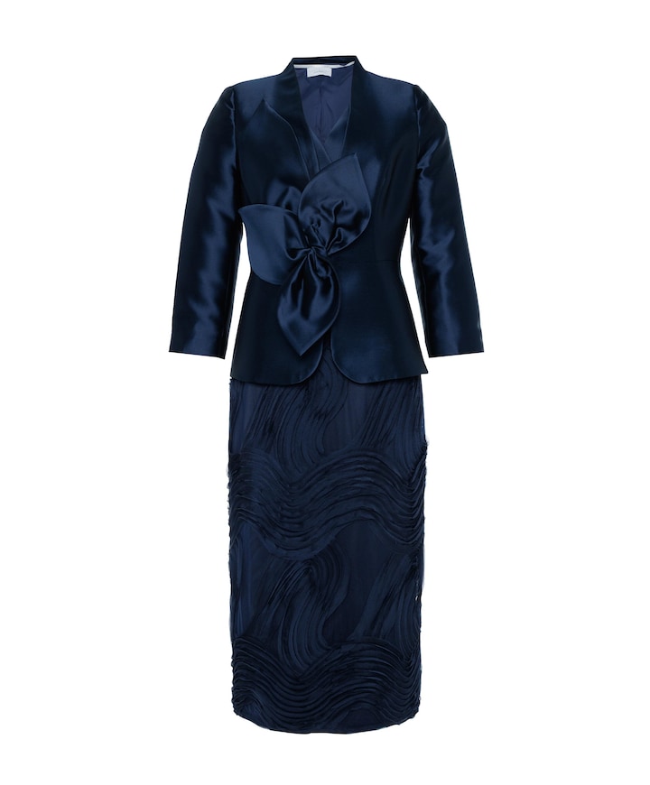 Dames jurk blauw