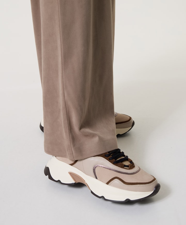 Ross Noa (L) dames sneakers beige