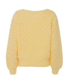 Dames sweater geel