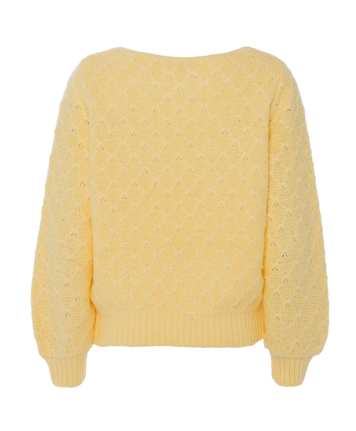 Dames sweater geel