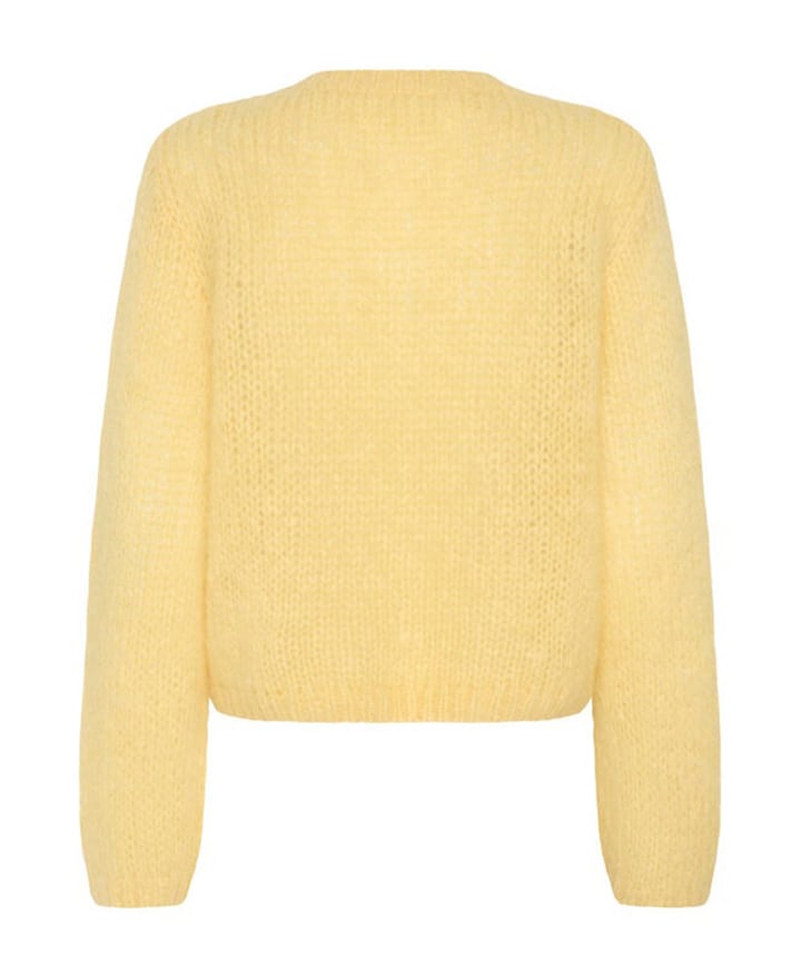 Dames vest geel