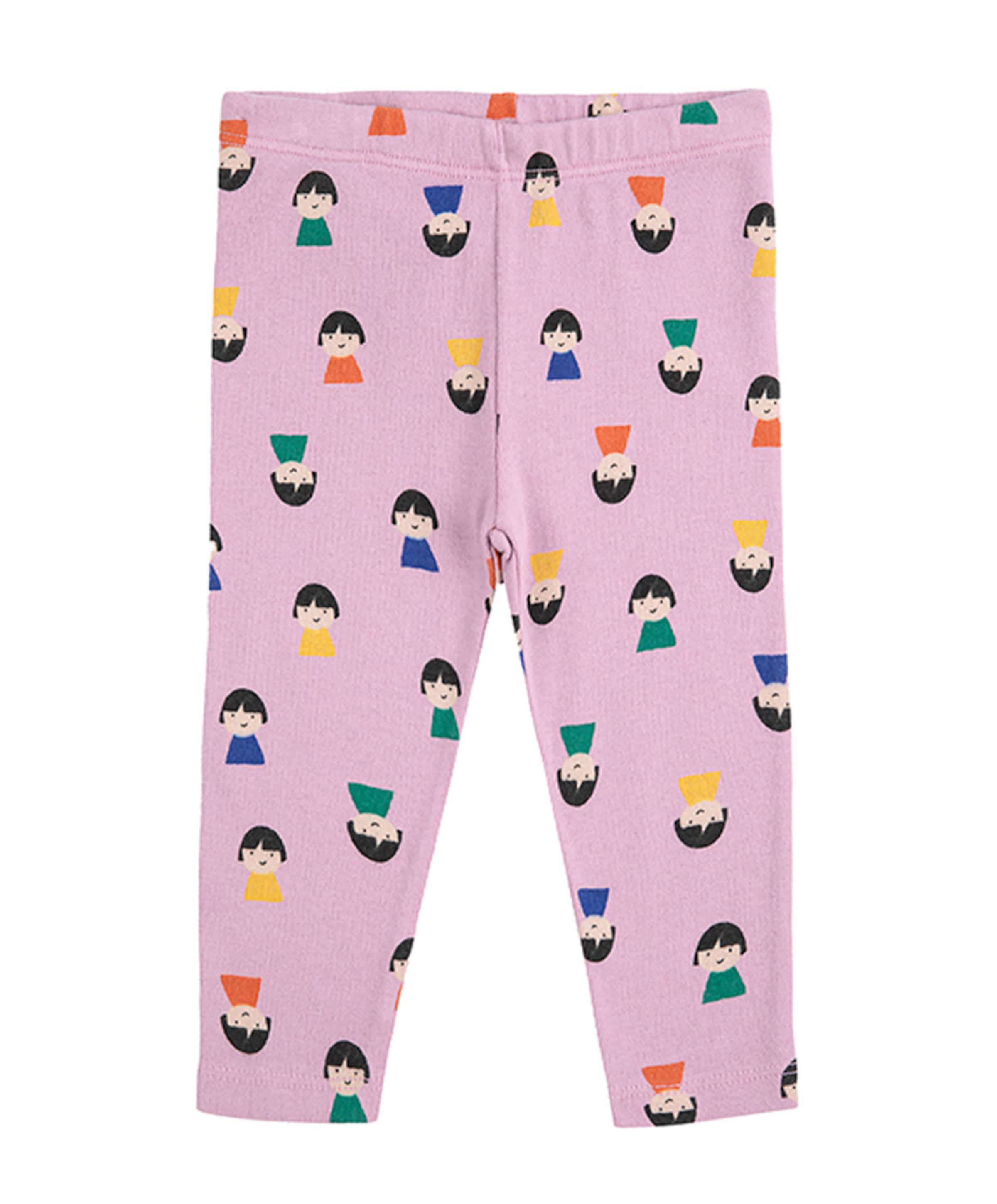 Game pawns all over leggings meisjes broek roze