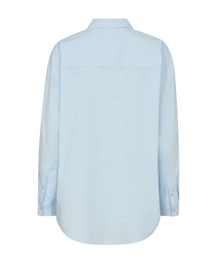Dames blouse blauw