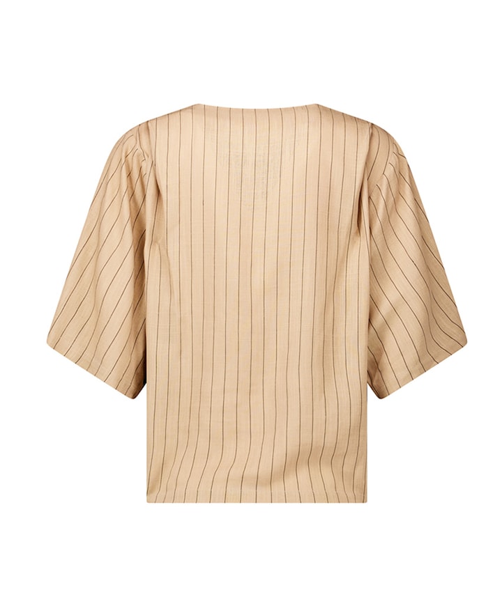 Dames blouse beige