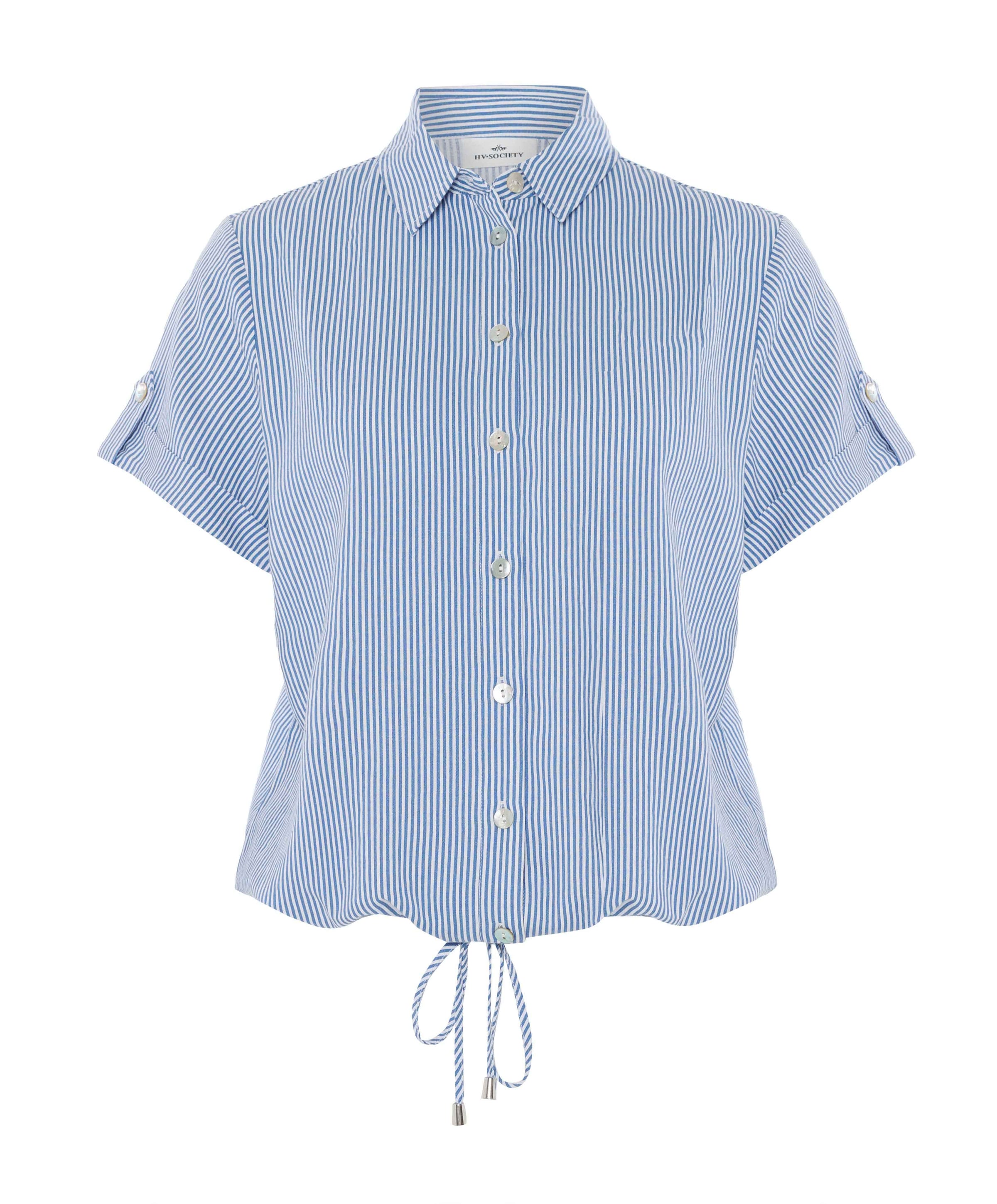 Dames blouse blauw