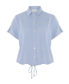 Dames blouse blauw