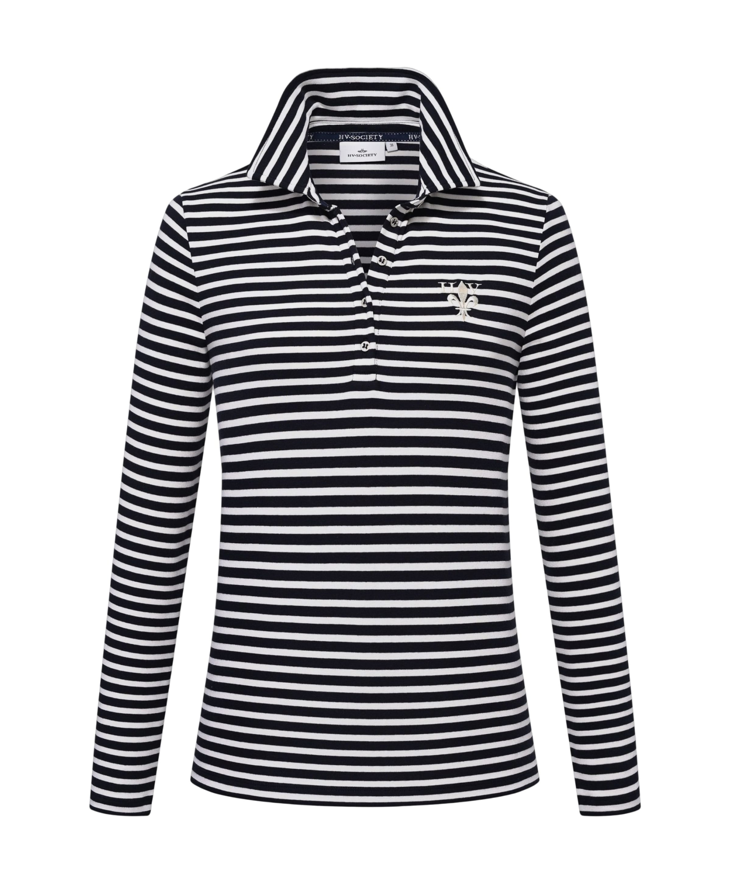 Dames polo blauw