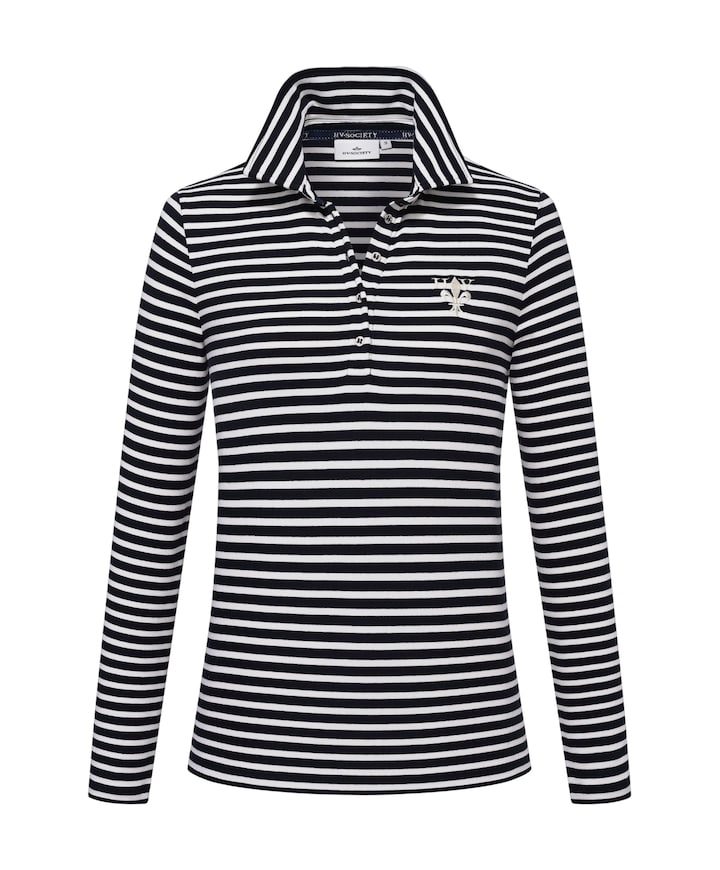 Dames polo blauw