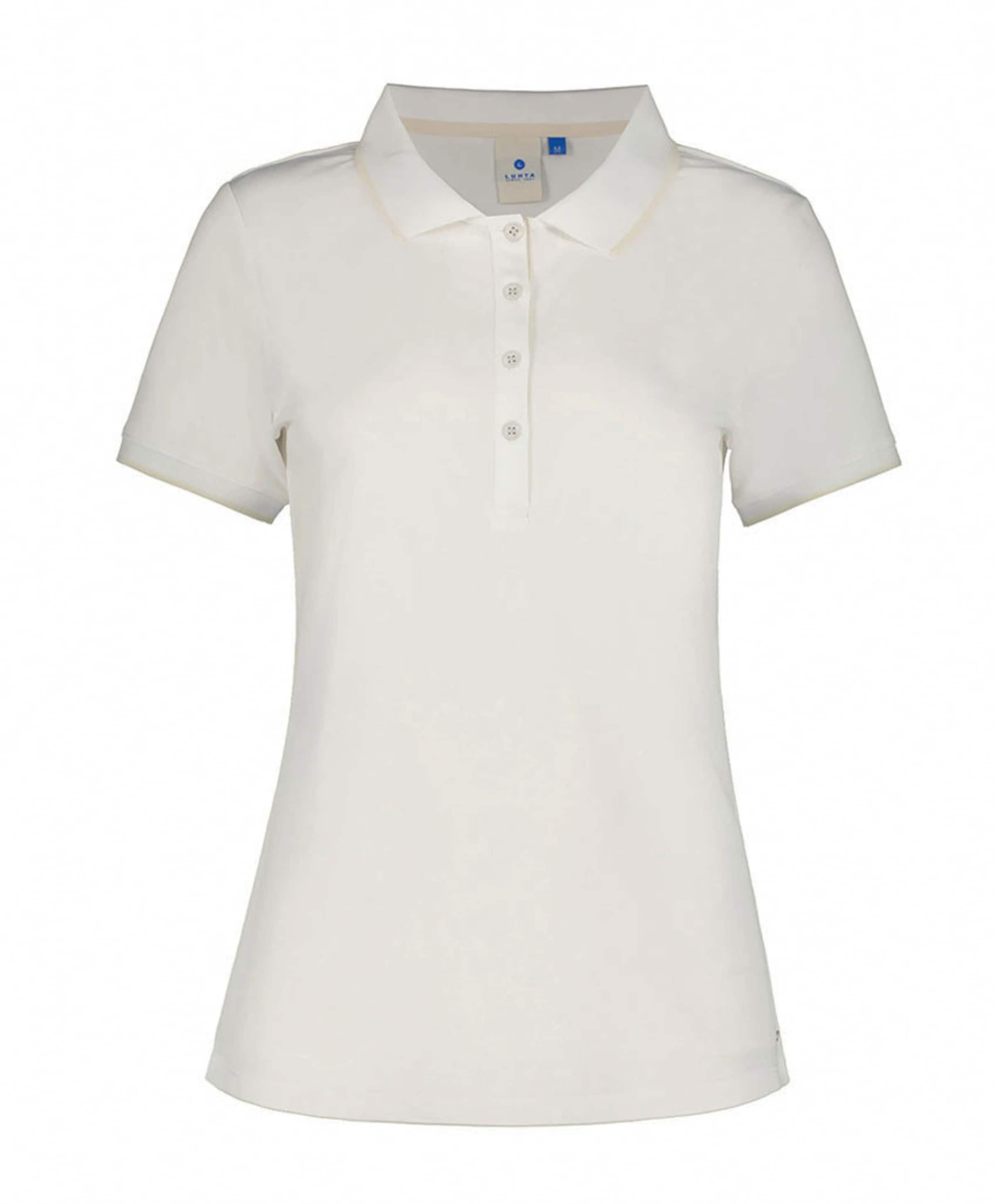 Dames polo ecru