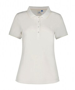 Dames polo ecru