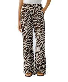 Hose dames broek bruin