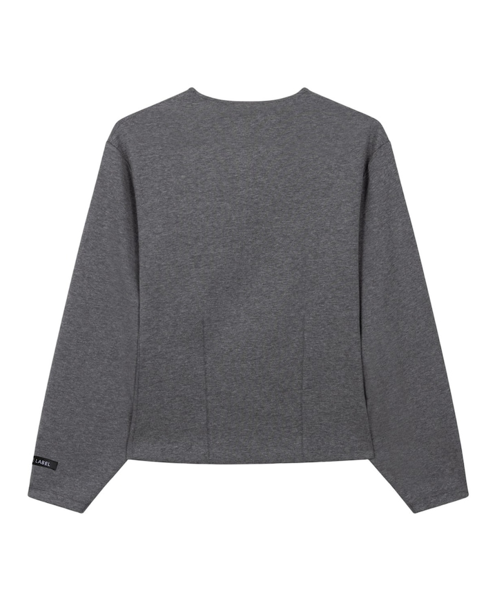 Dames top grijs