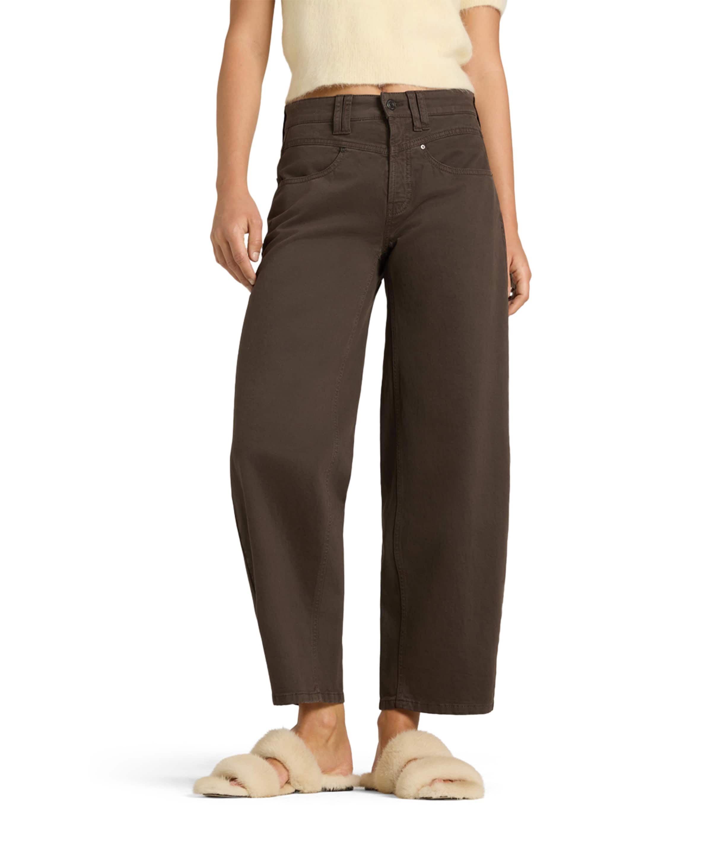Odele dames broek bruin