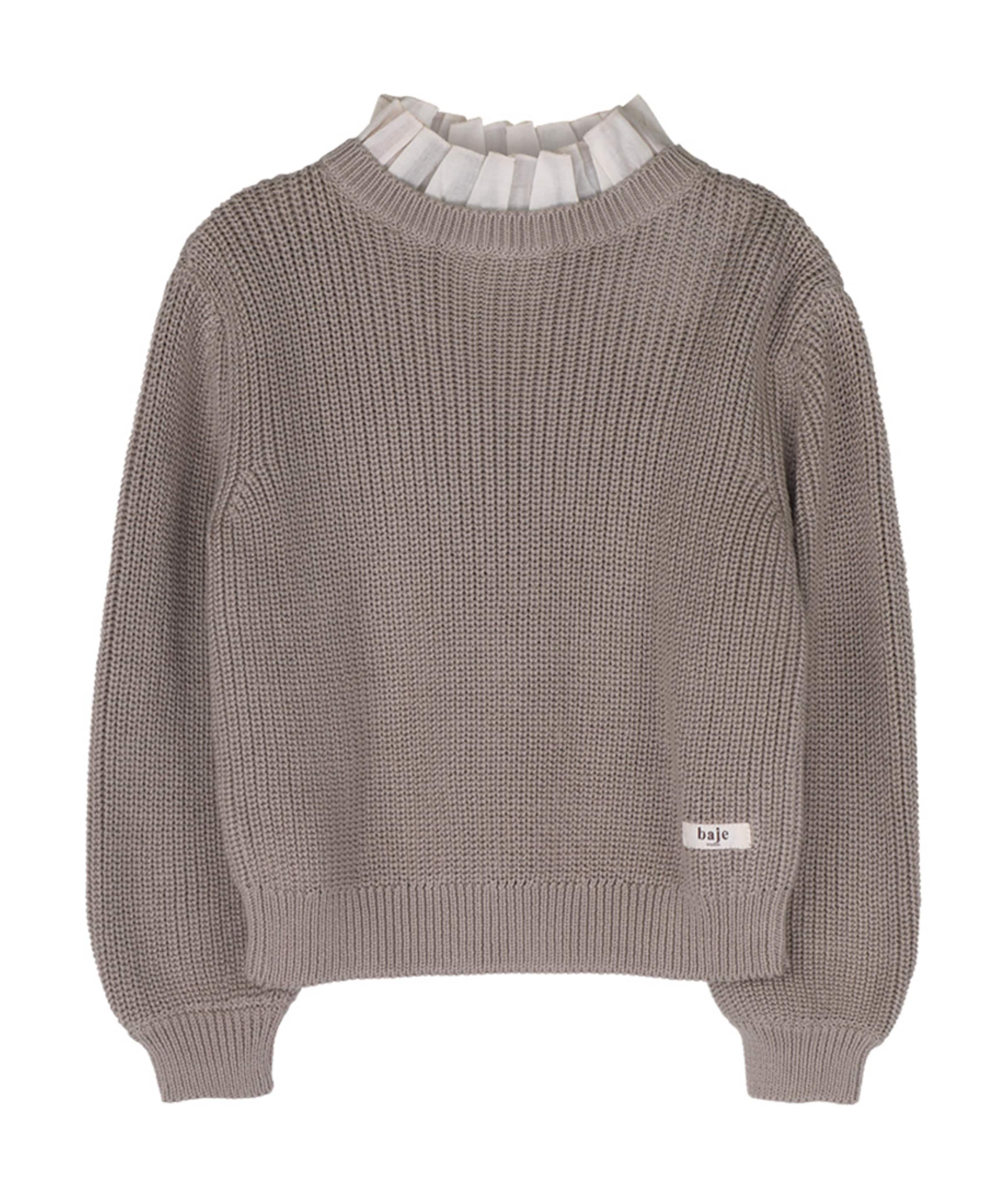 Meisjes trui beige