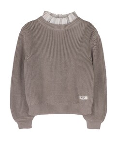 Meisjes trui beige