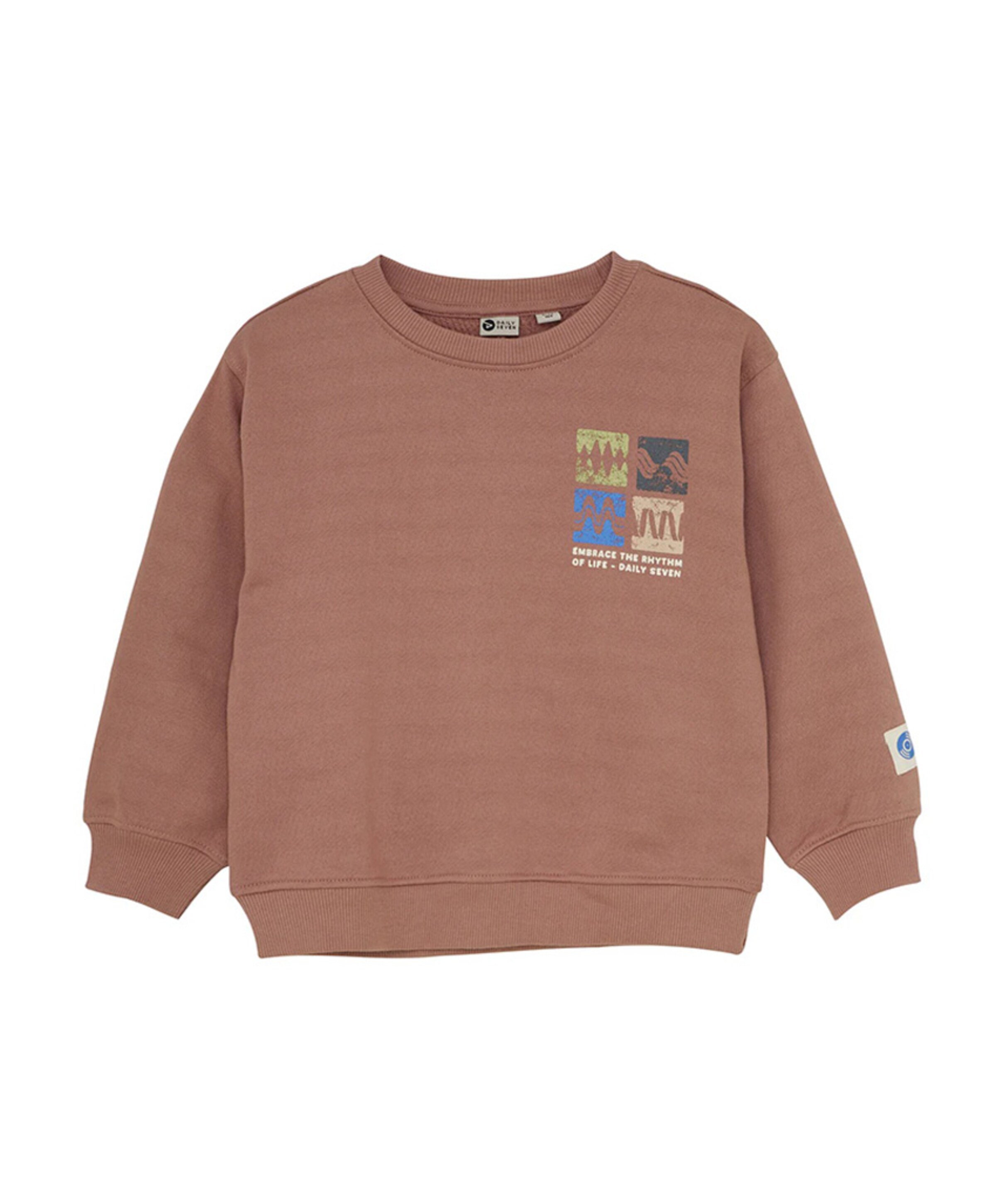 Jongens sweater bruin