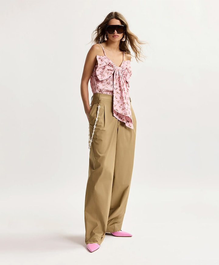 Dames top roze