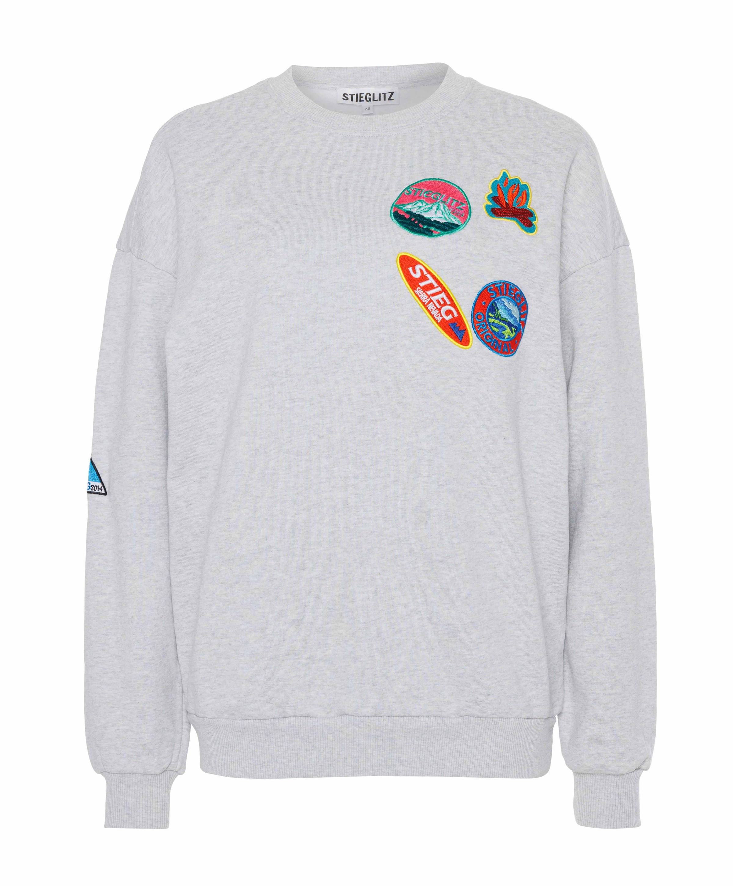 Dames sweater grijs