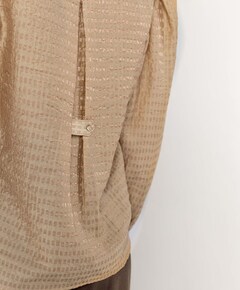 Dames blouse beige
