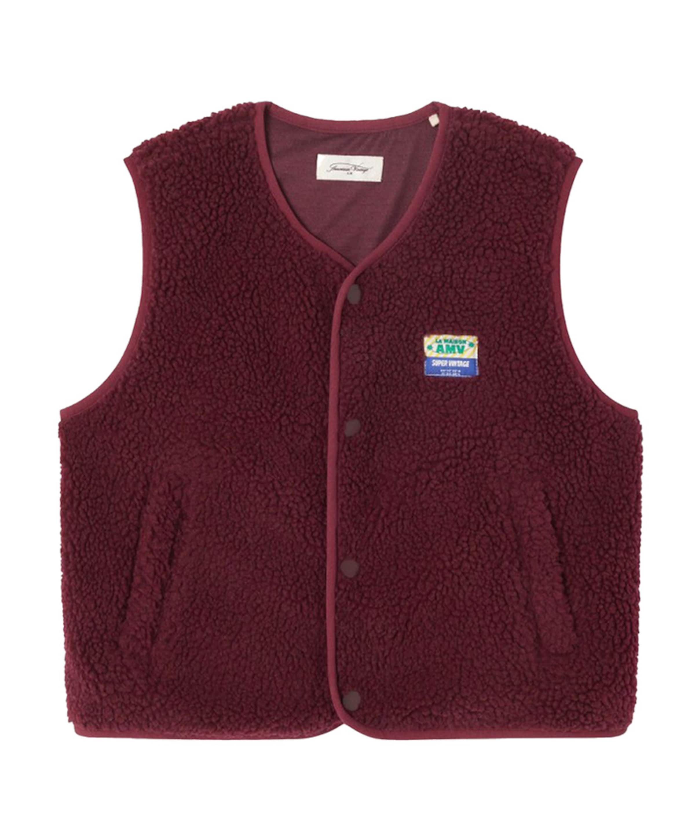 Gilet bordeaux
