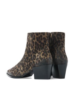 Kate Malina dames enkellaarzen bruin