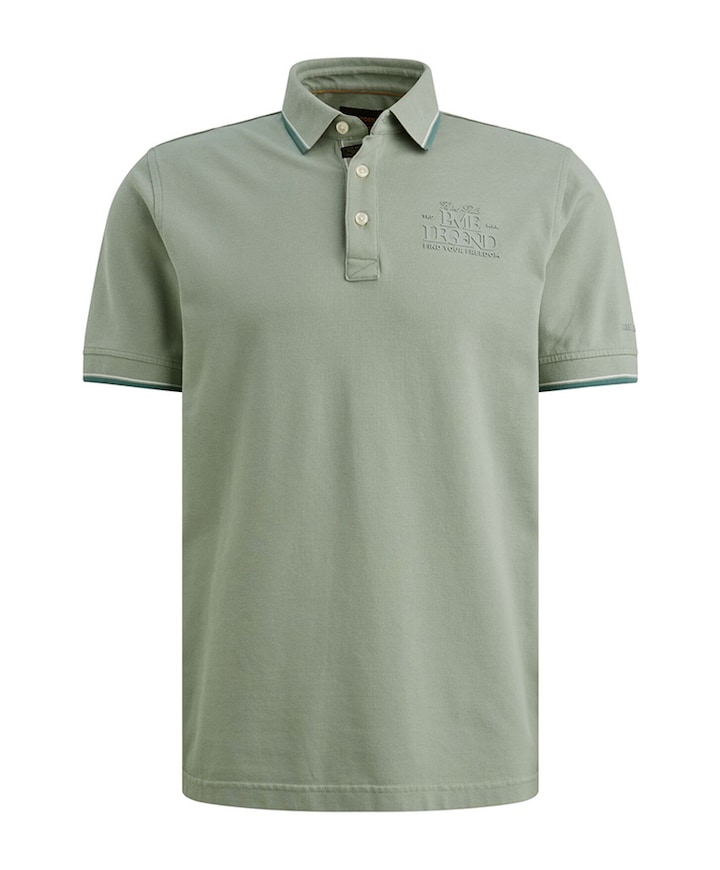 Heren polo groen